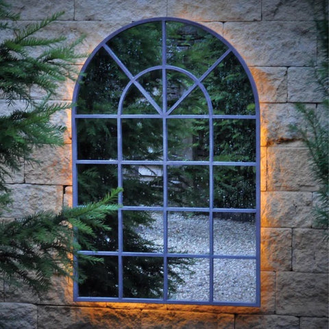 gardenesque_arch-window-light-up-solar-garden-mirror-grey-metal