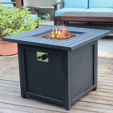 Outdoor Gas Fire Pit Table