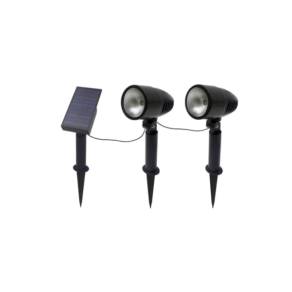 MorningSave 2 Pack Brookstone Ultra Bright Solar Powered 50 OFF