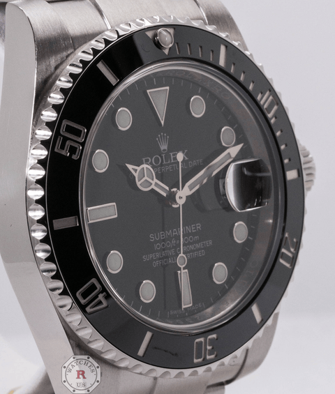 2017 rolex submariner date black 40mm