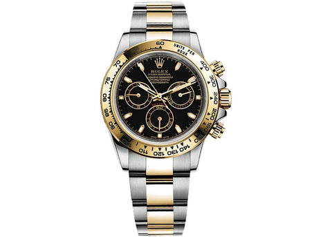 rolex cosmograph daytona oyster 40 mm steel and yellow gold
