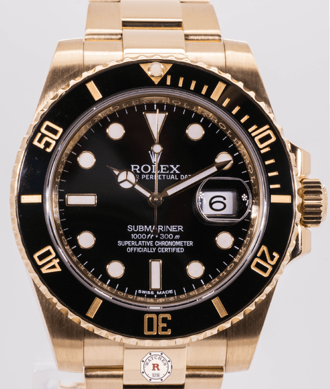 rolex oyster perpetual submariner date 116618ln