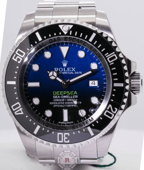 rolex 44mm deepsea blue