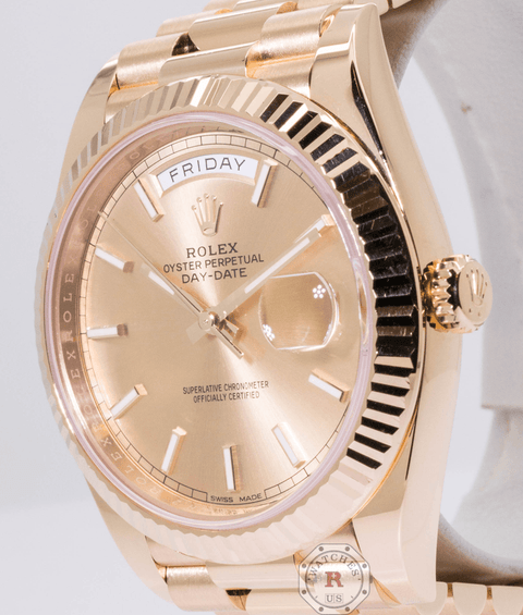 pre owned rolex day date 40