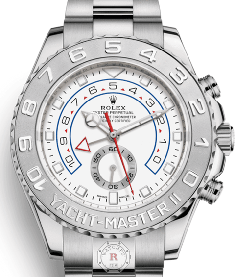 yacht master white gold