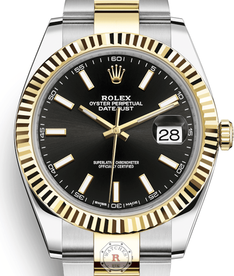 gold 41mm rolex