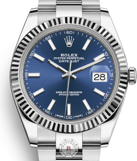 rolex datejust 41mm white gold