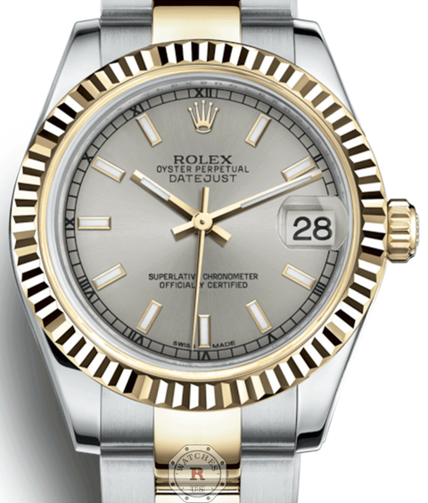 rolex silver dial