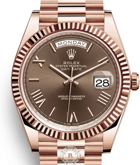 rolex chocolate dial