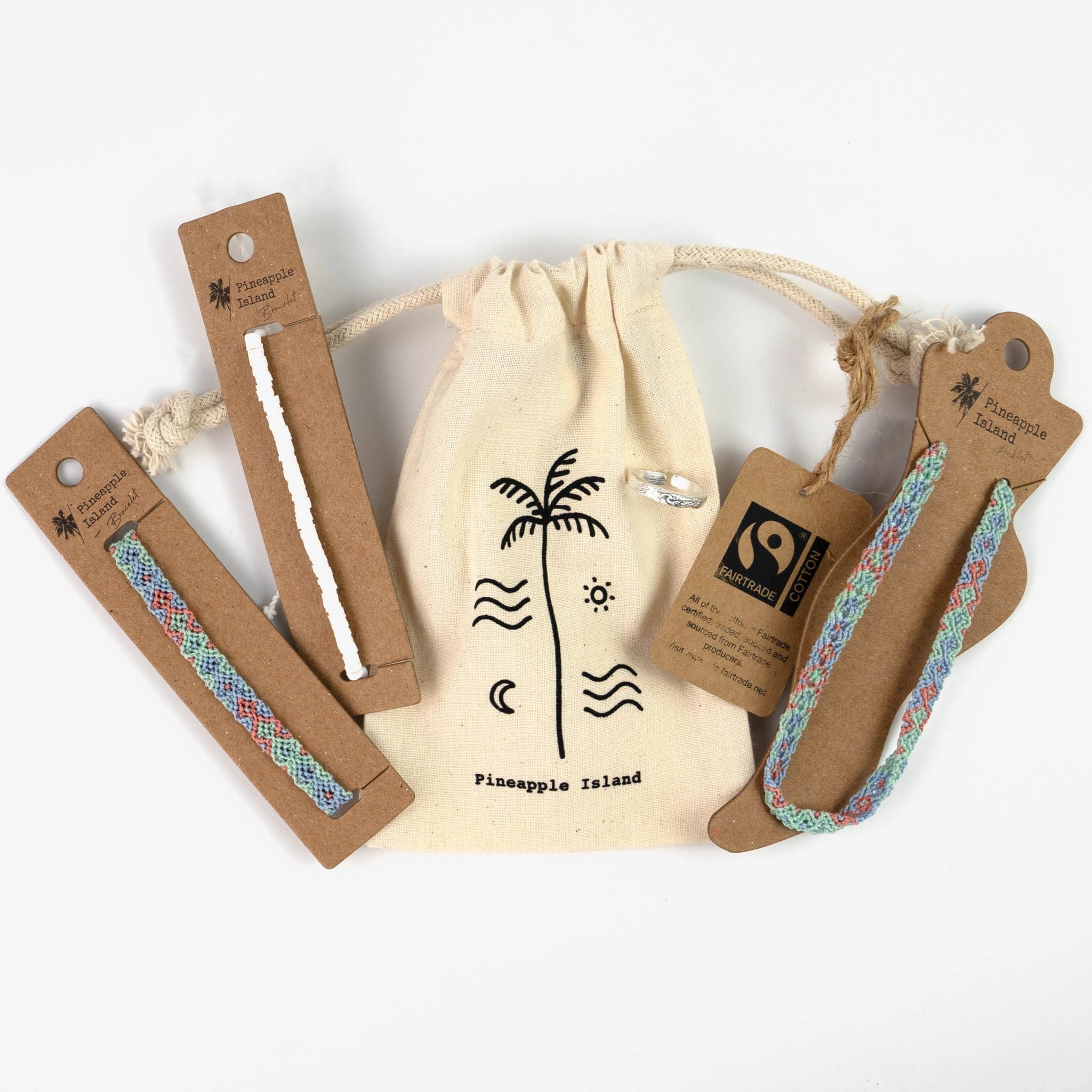 Leme Surf Macrame Jewellery Set