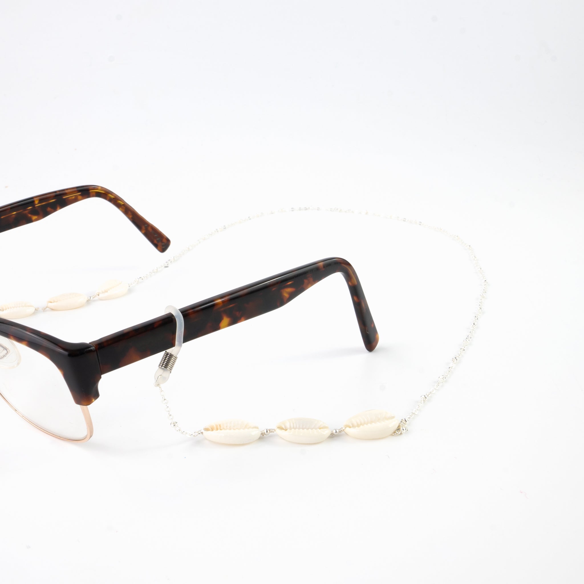 Beaded Sunglass Chains Beaded Glasses Chain Beaded Eyeglass Holder Beaded Eyeglass  Chains Cowrie Shell Sunglasses Chain Eyewear 