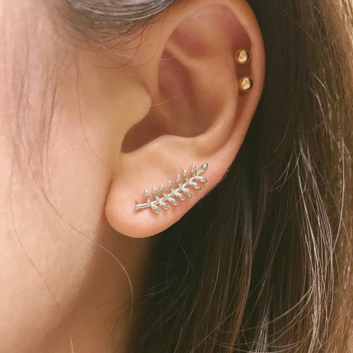Fun Curved Earrings – Origami Jewels