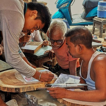 craftsmanship artisans hand made india block printing