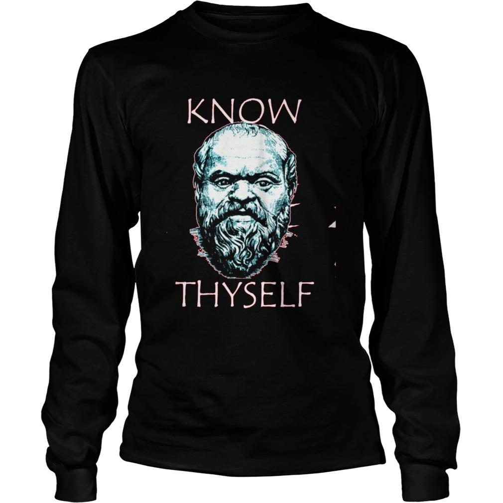 Ancient Greek Philosopher Socrates &amp;amp;quot;Know Thyself&amp; | Dragon Tees