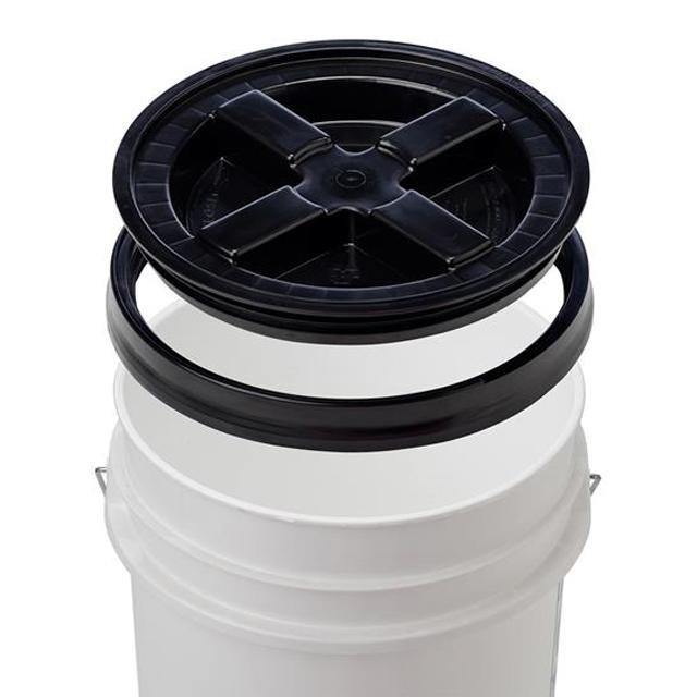 Gro Pro Black Plastic Bucket 5 Gallon - Gardin Warehouse