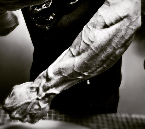 Yves Gravelle's Forearm