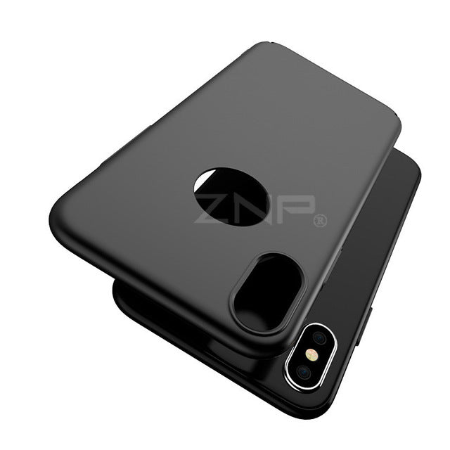 ZNP Luxury Hard Back Plastic PC matte Cases for Apple iPhone X 10 case Full Cover Phone Cases - iDeviceCase.com