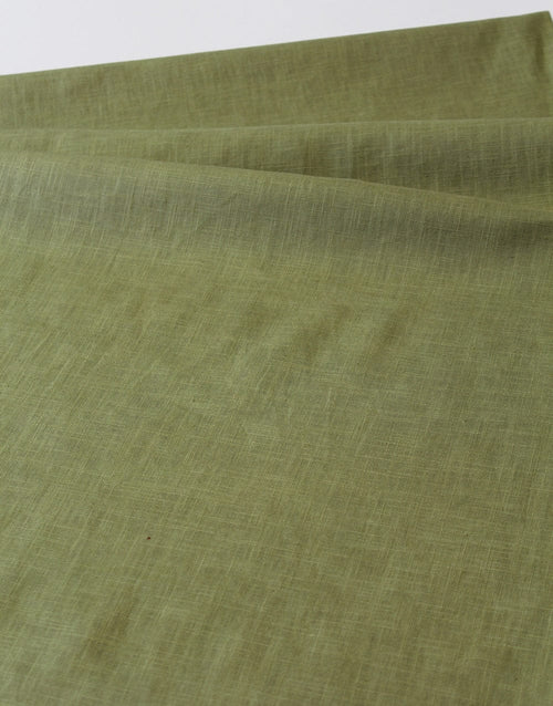 Chartreuse Green Linen Fabric | Clothkits