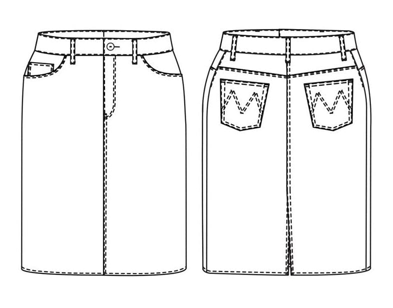 The Clementine, Merchant & Mills Patterns Sewing Pattern | Clothkits