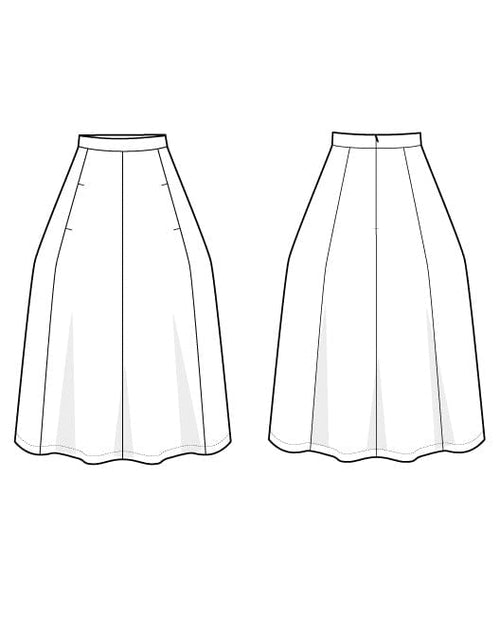 Tulip Skirt, The Assembly Line Sewing Pattern | Clothkits