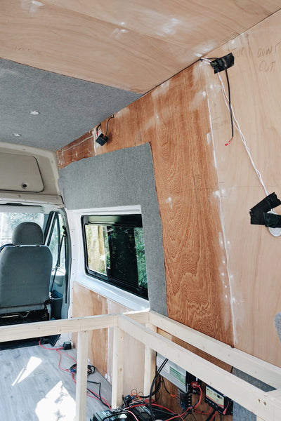 making your own camper van