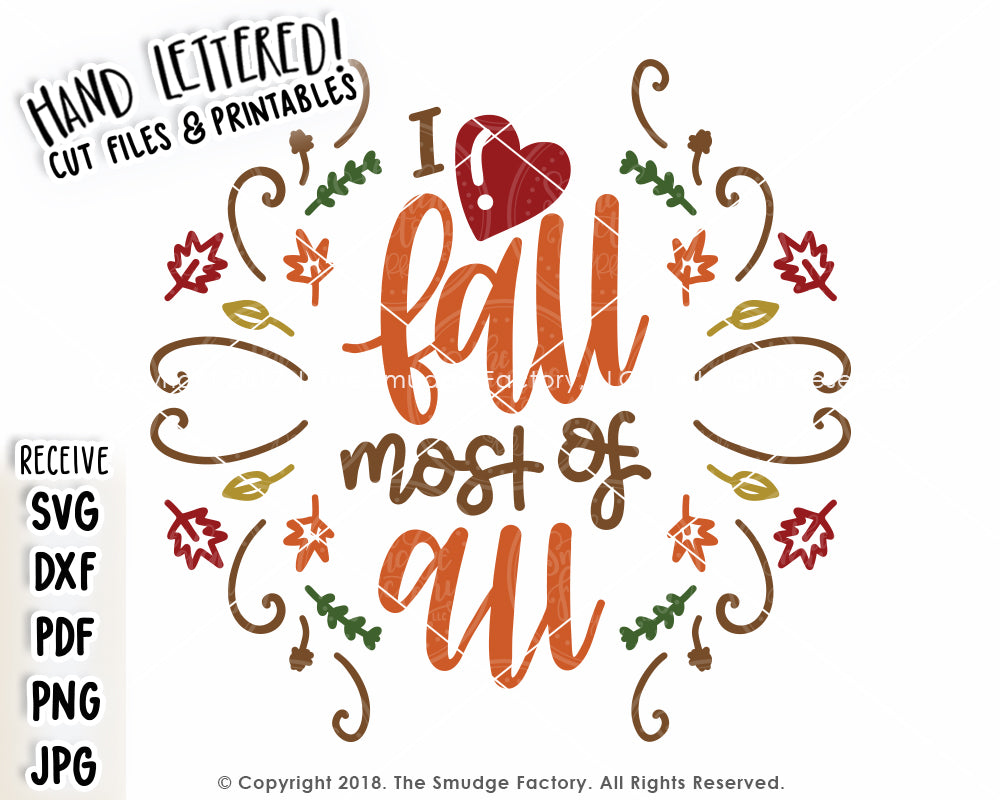 View Fall Love Svg Background