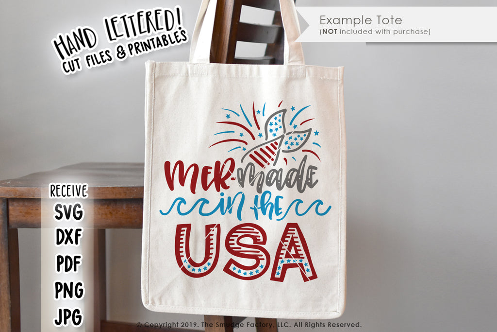 Download Mer-MADE In The USA SVG & Printable - The Smudge Factory