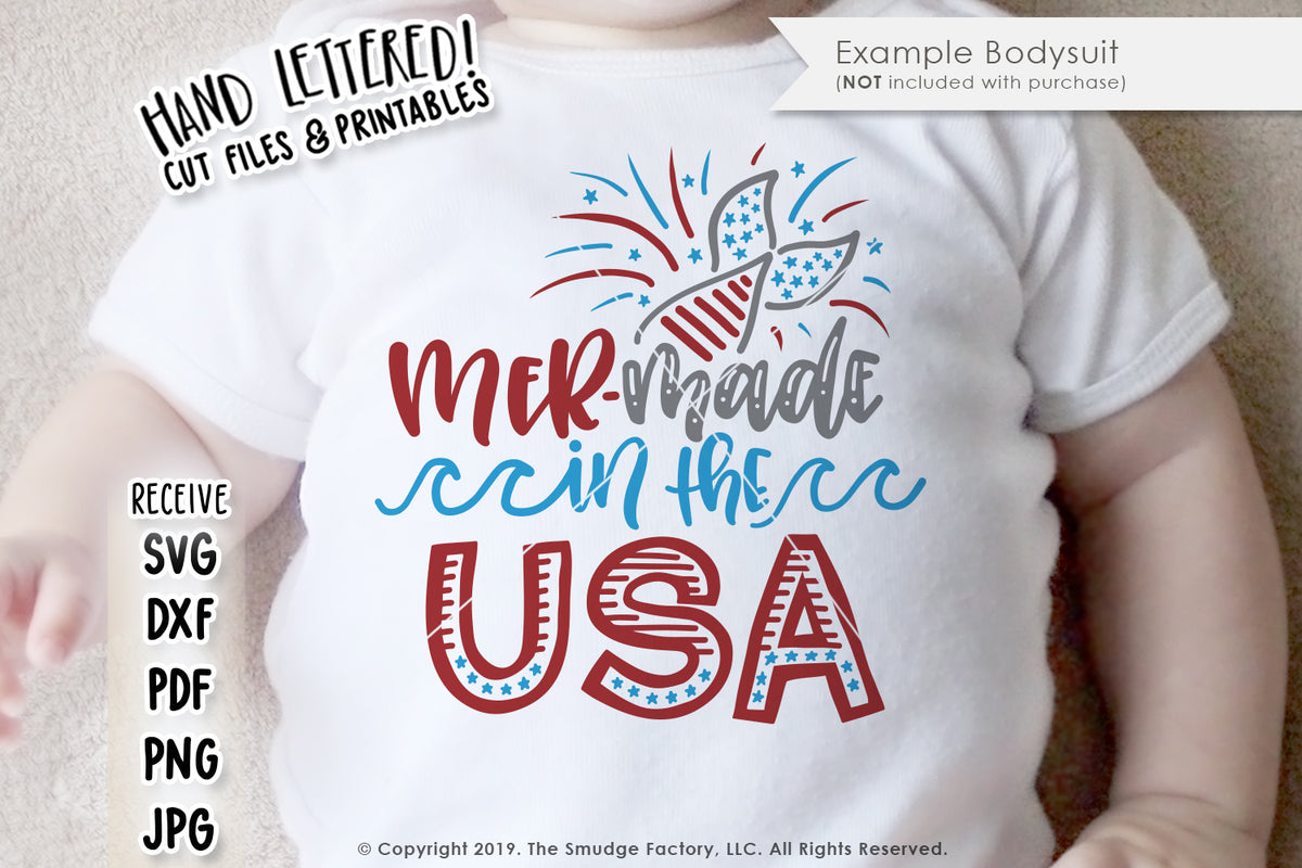 Download Mer-MADE In The USA SVG & Printable - The Smudge Factory