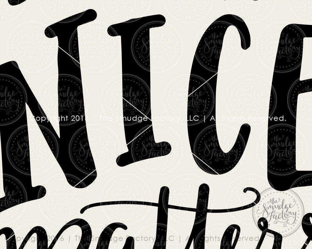 Free Free 194 Be Nice Svg SVG PNG EPS DXF File