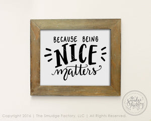 Free Free 204 Be Nice Svg SVG PNG EPS DXF File