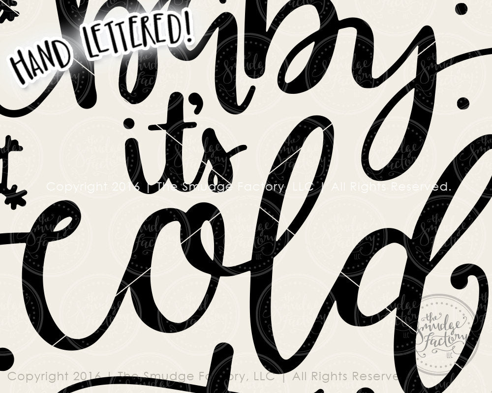 Download Baby It's Cold Outside SVG & Printable - The Smudge Factory
