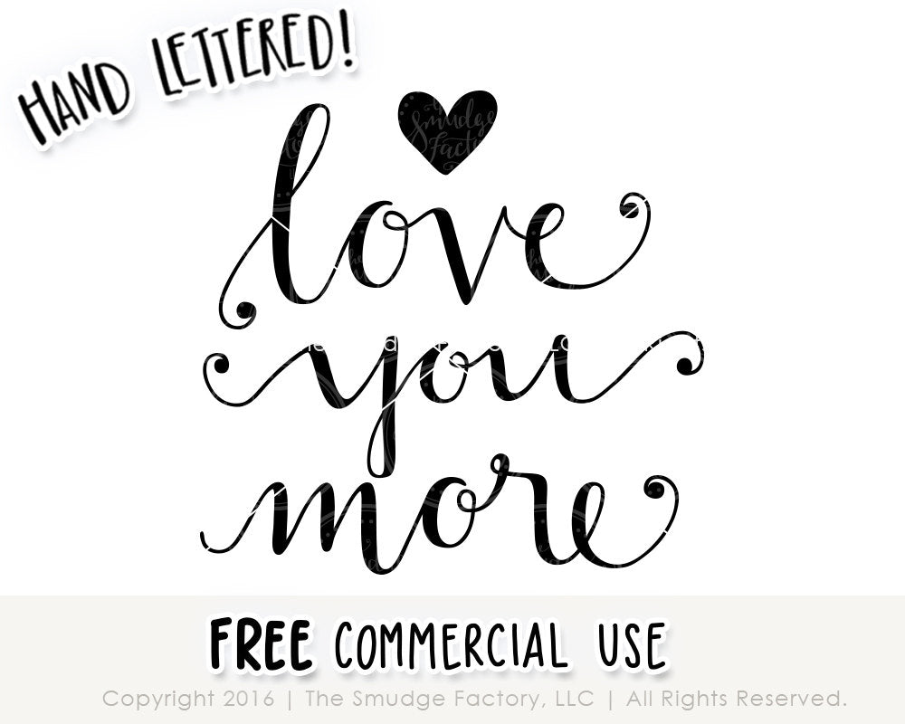 Free Free 185 I Love You More Svg SVG PNG EPS DXF File