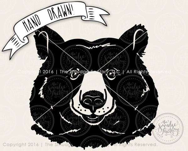 Download Bear SVG & Printable - The Smudge Factory