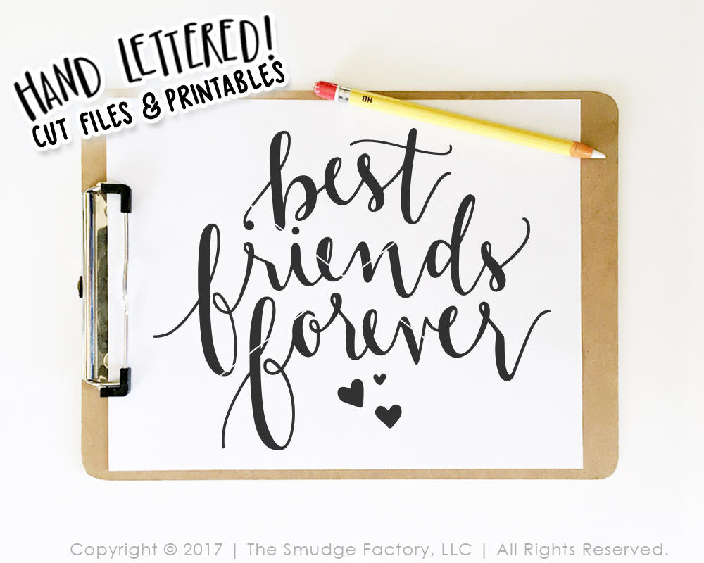 Free Free 80 Best Friends Forever Svg SVG PNG EPS DXF File