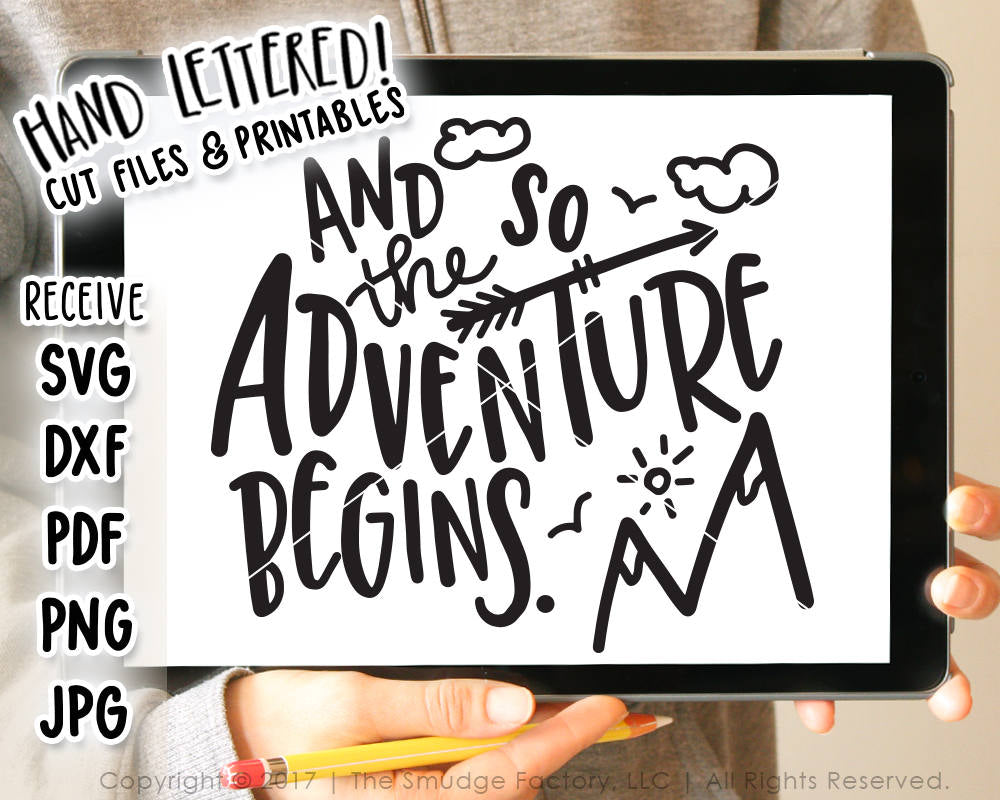 Free Free 198 And So The Adventure Begins Svg Free SVG PNG EPS DXF File