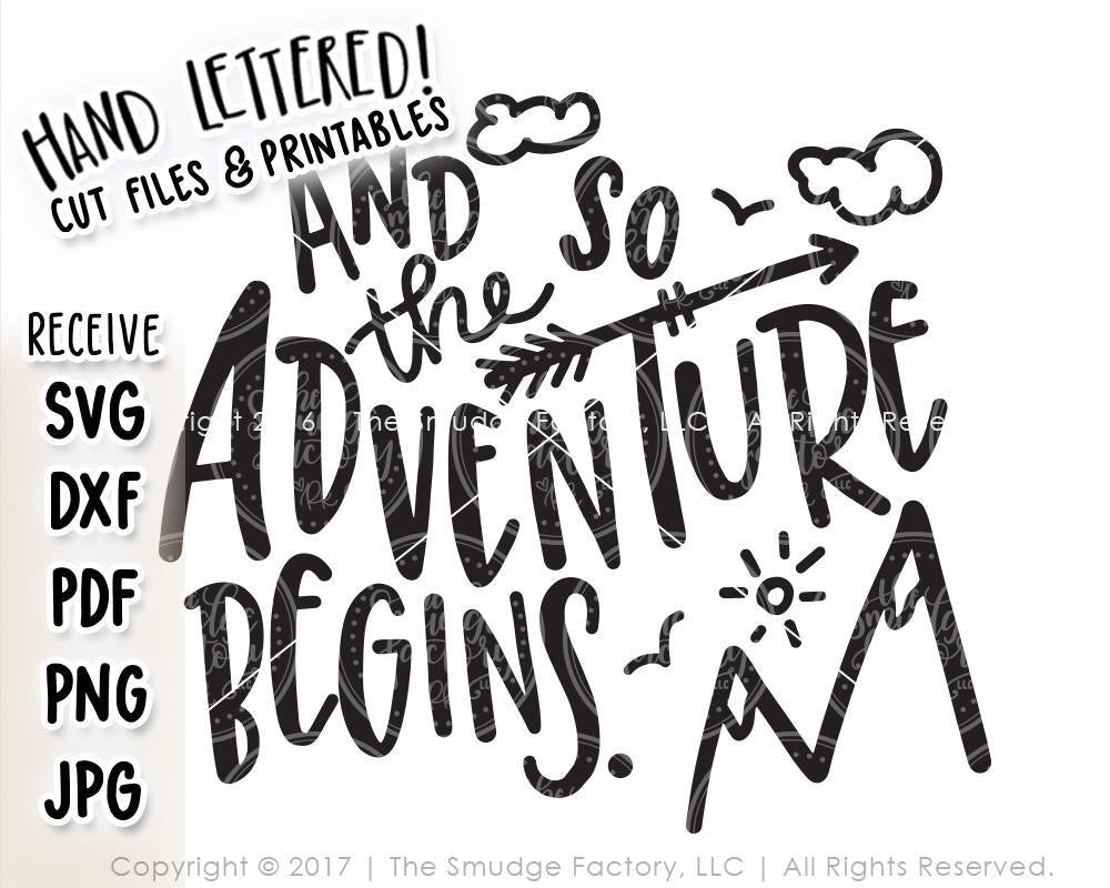 Free Free 172 And So The Adventure Begins Graduation Svg Free SVG PNG EPS DXF File