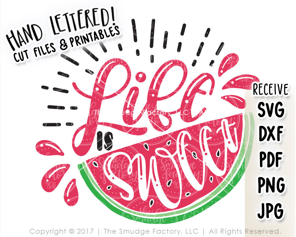 Free Free 142 Life Is Sweet Svg SVG PNG EPS DXF File