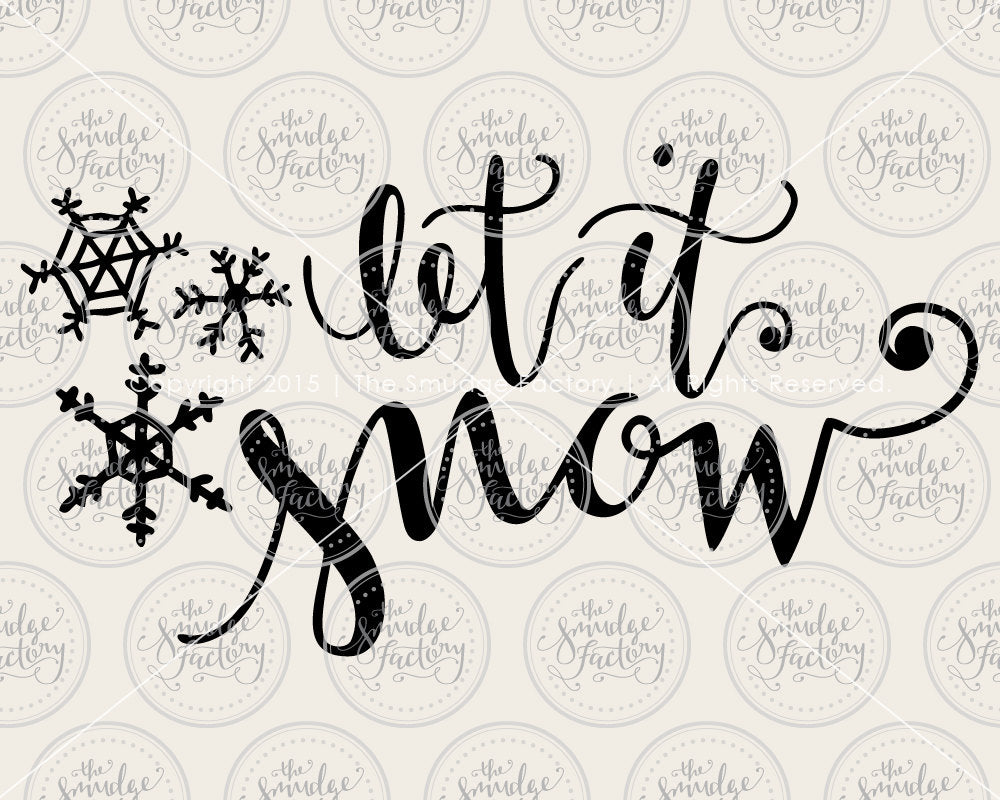 Free Free 103 Let It Snow Svg SVG PNG EPS DXF File