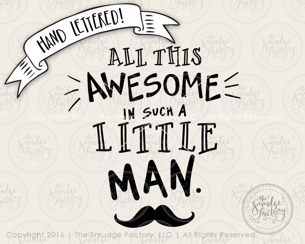 Download All This Awesome In Such A Little Boy SVG & Printable ...