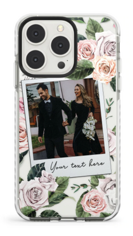 Instant Photo Floral iPhone Case