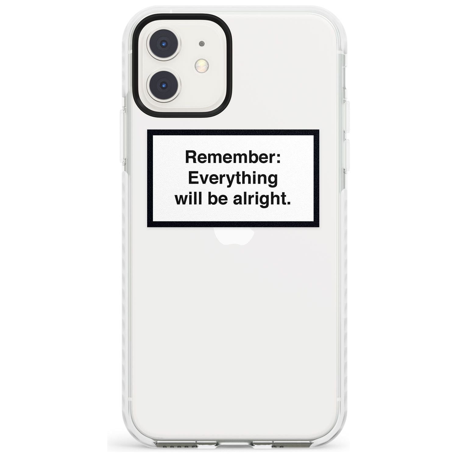 'Everything Will Be Alright' iPhone Case  Impact Case Phone Case - Case Warehouse