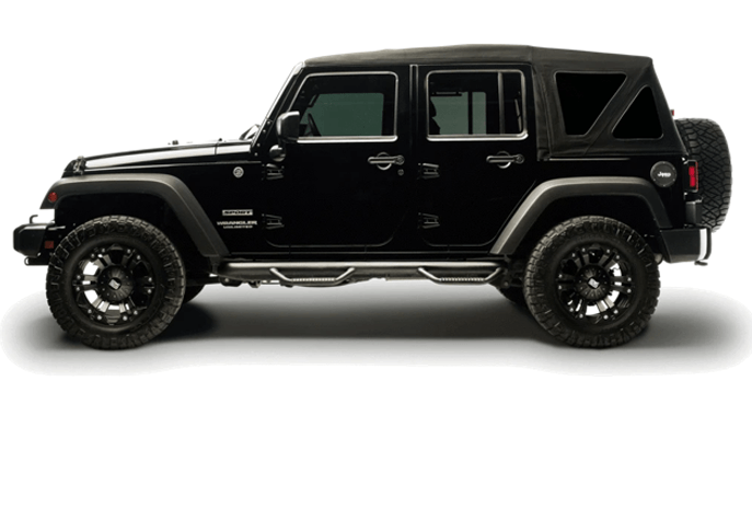 Introducir 80+ imagen jeep wrangler four door black