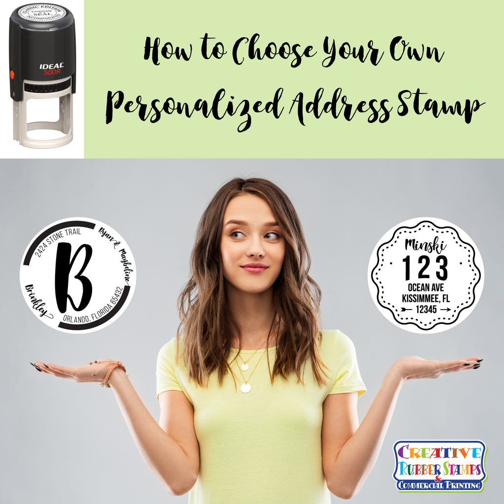 How to choose a personalized Address Stamp