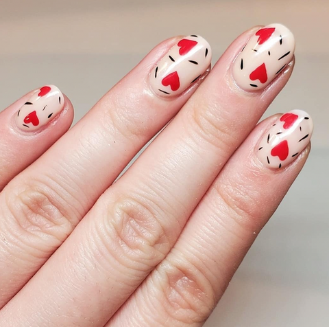 Valentine's Day Nails