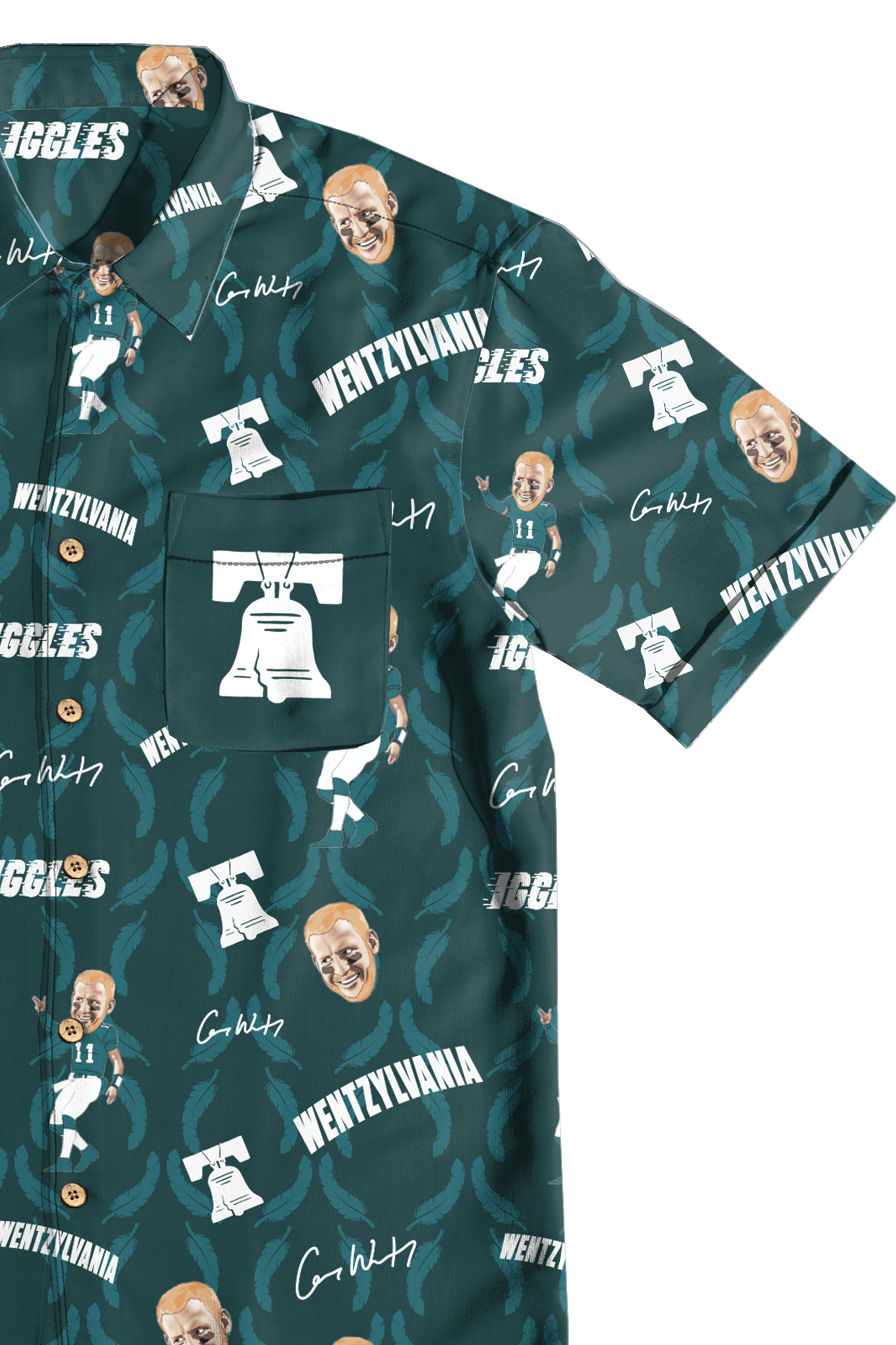 carson wentz eagles shirt