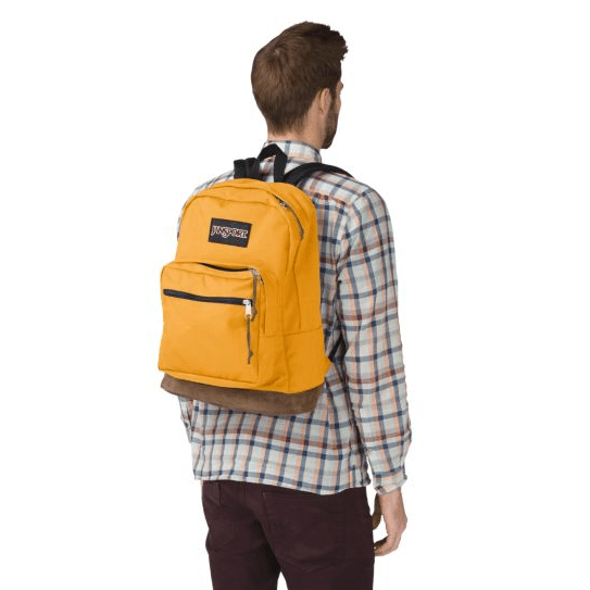 mustard yellow jansport