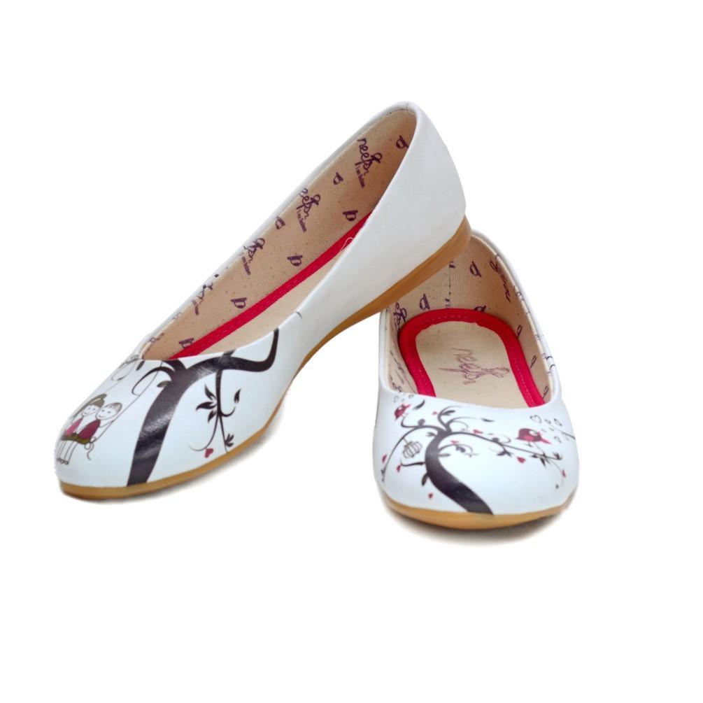 Couple in Love Ballerinas Shoes NFS1001 - Goby NFS Ballerinas Shoes 