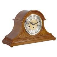 Hermle AMELIA Mechanical Mantel Clock 21130I90340, Light Oak