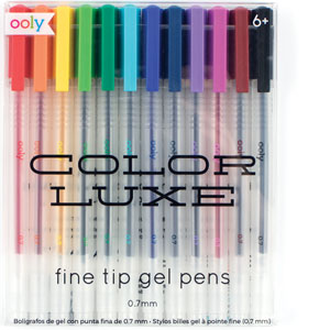 Color Luxe Gel Pens from OOLY