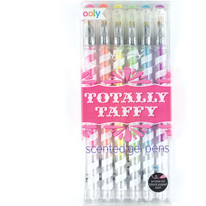 Totally Taffy Scented Gel Pens from OOLY